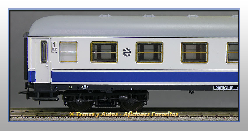 Coche pasajeros Serie A10x-12106 "Danone" - Renfe