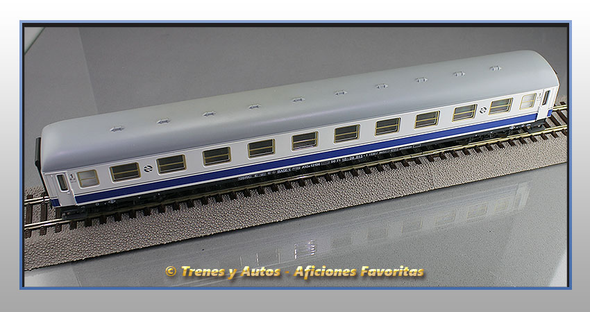 Coche pasajeros Serie A10x-12106 "Danone" - Renfe