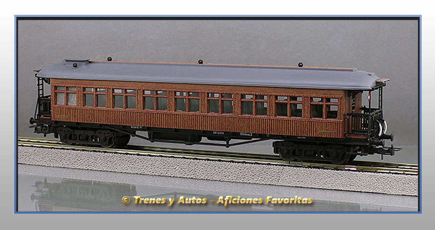 Coche pasajeros Costa BB-2466 - 2ª Clase -  Renfe