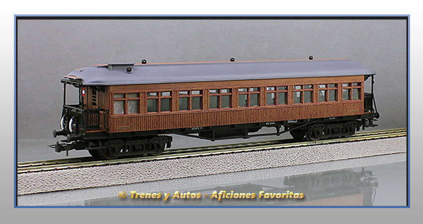 Coche pasajeros Costa BB-2466 - 2ª Clase -  Renfe