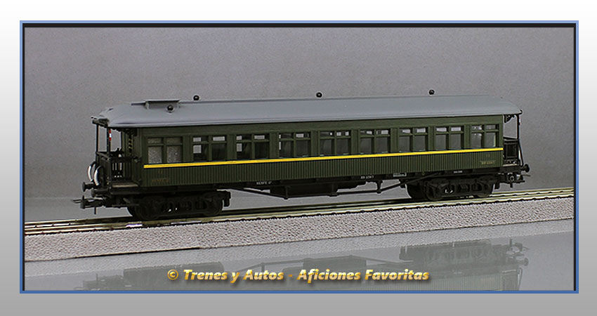 Coche pasajeros Costa BB-2387 - 2ª Clase - Renfe