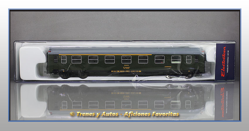 Coche pasajeros Serie 5000 AAR-5015 1ª Clase y Cafetería - Renfe