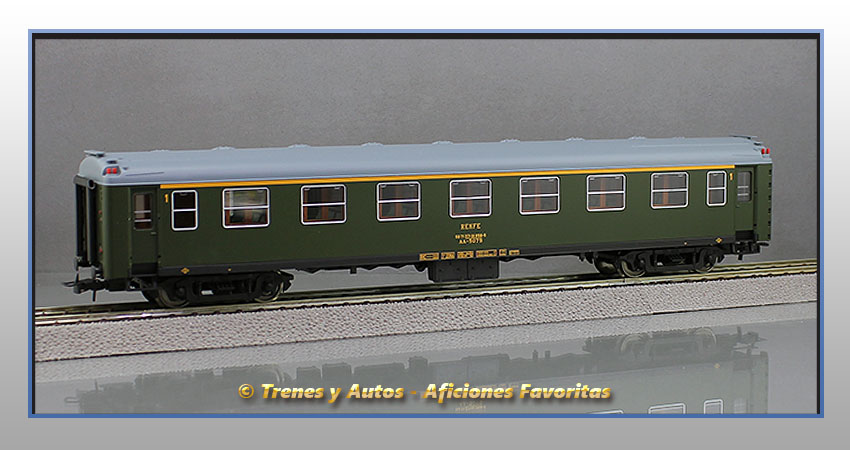 Coche pasajeros Serie 5000 AA-5075 Clase 1ª - Renfe