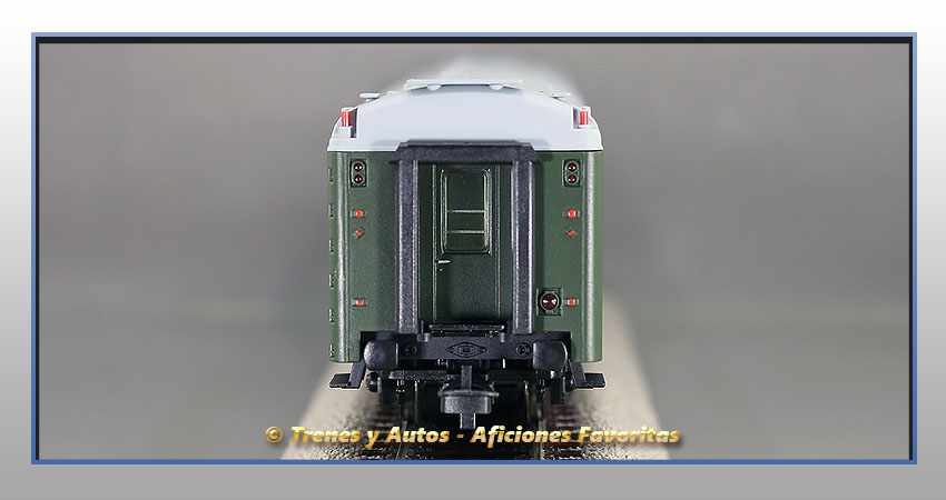 Coche pasajeros Serie 6000 AAR-6236 "San Miguel" Clase 1ª y Cafetería - Renfe