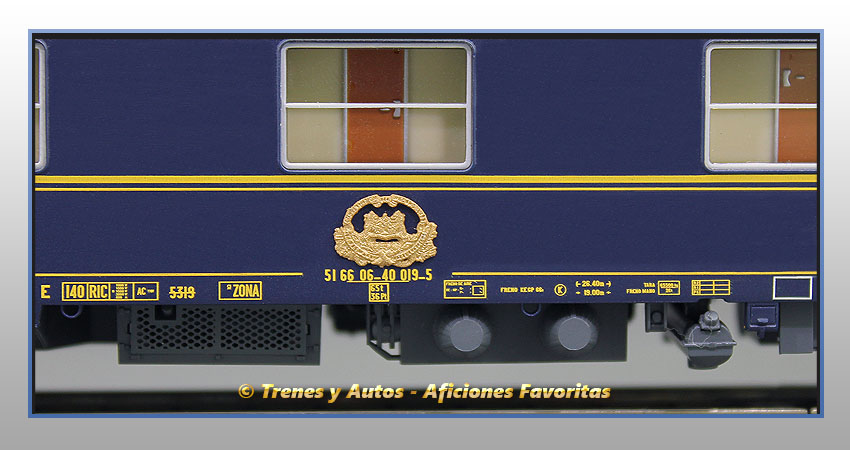 Coche camas T2 CIWL-5319 - Renfe