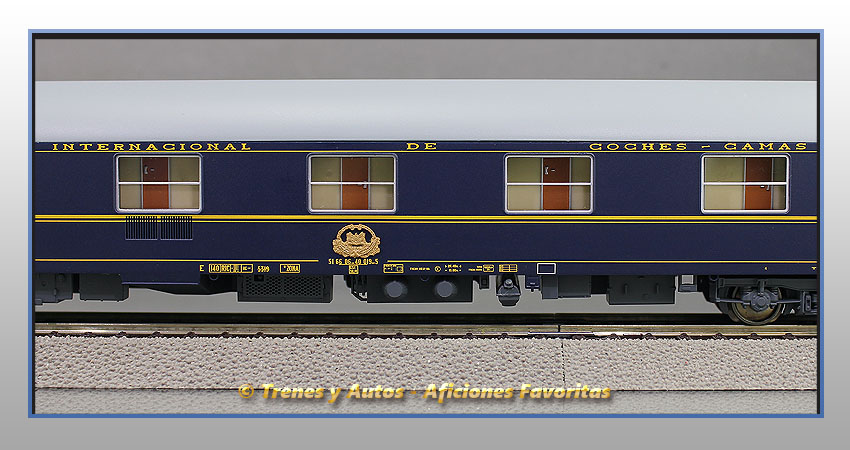 Coche camas T2 CIWL-5319 - Renfe