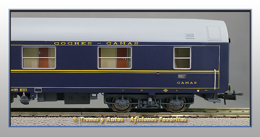 Coche camas T2 CIWL-5319 - Renfe