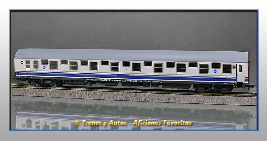 Coche camas T2 WL36x-5428 "Largo Recorrido" - Renfe