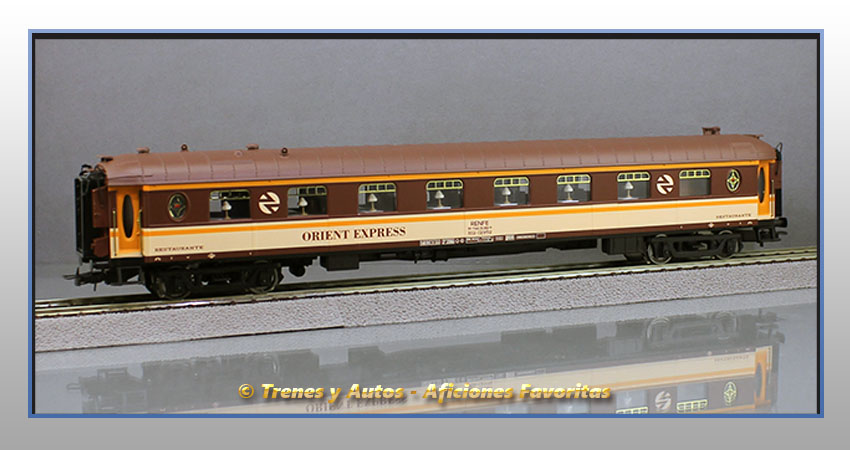 Coche salón R12-12952 "Estrella - Orient Express" - Renfe