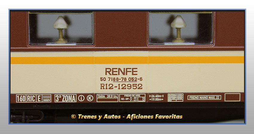 Coche salón R12-12952 "Estrella - Orient Express" - Renfe