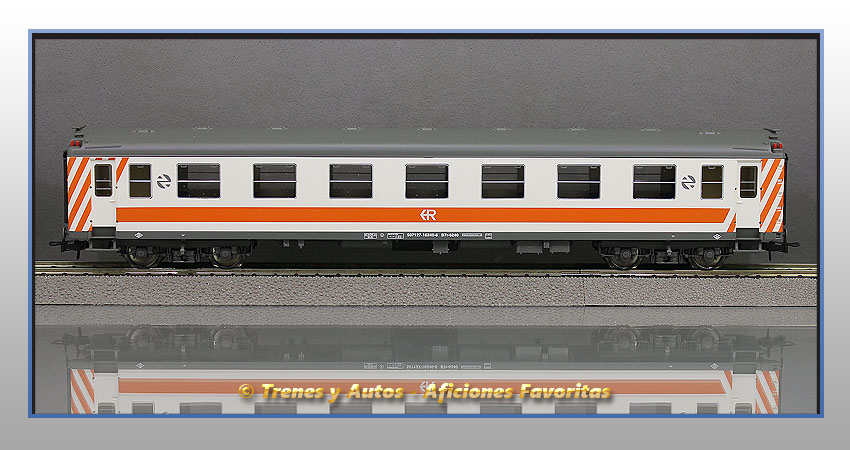 Coche pasajeros regional Serie 6000 B7r-6240 - Renfe