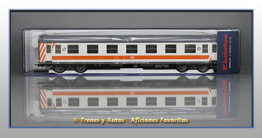 Coche pasajeros regional Serie 6000 B7r-6237 - Renfe