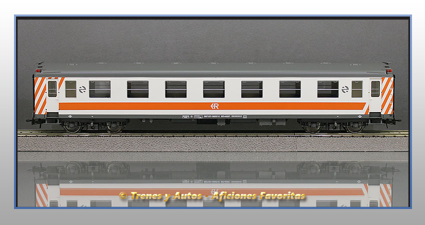 Coche pasajeros regional Serie 6000 B7r-6237 - Renfe