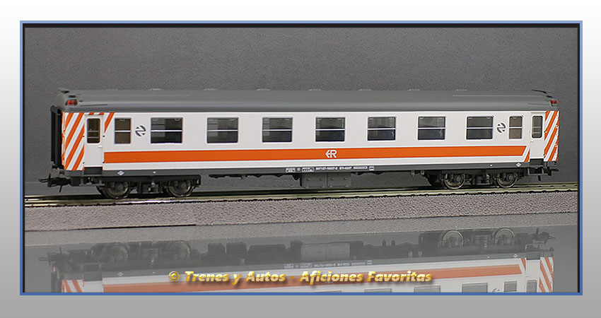 Coche pasajeros regional Serie 6000 B7r-6237 - Renfe