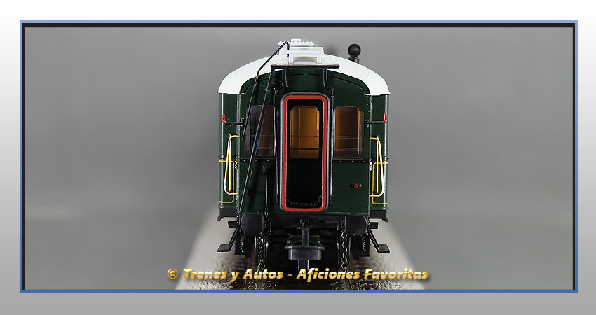 Coche pasajeros verderón Serie 360/576 CW-278 3ª Clase - MZA