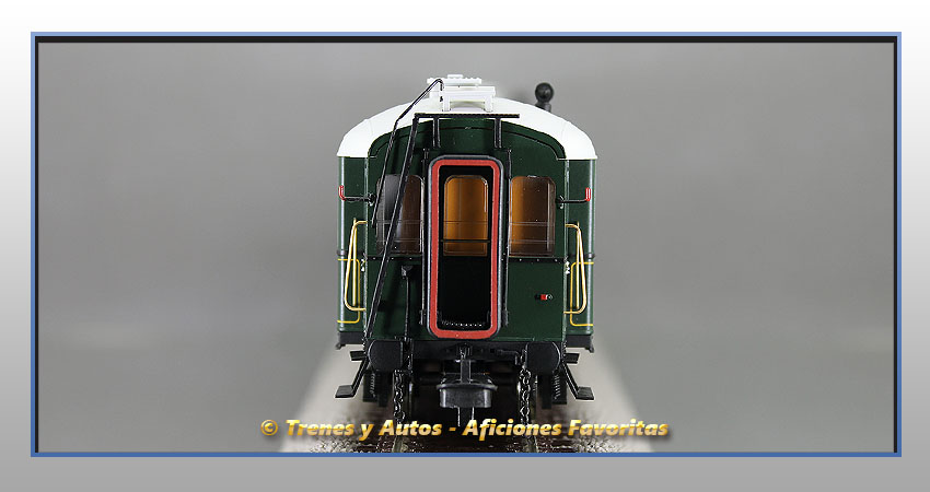 Coche pasajeros verderón Serie 360/576 CW-283 3ª CClase - MZA