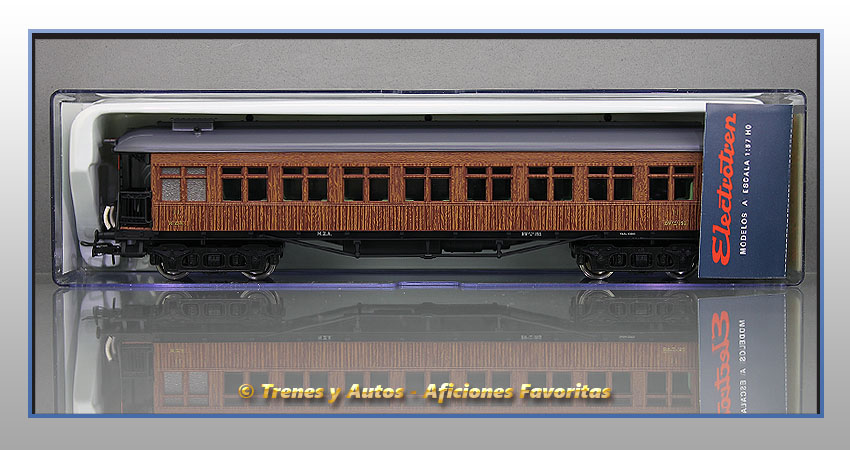Coche pasajeros costa BW-152 2ª Clase - MZA