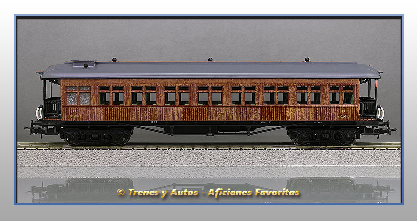 Coche pasajeros costa BW-152 2ª Clase - MZA
