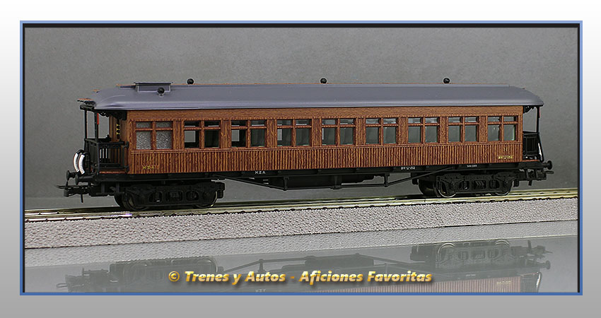 Coche pasajeros costa BW-152 2ª Clase - MZA