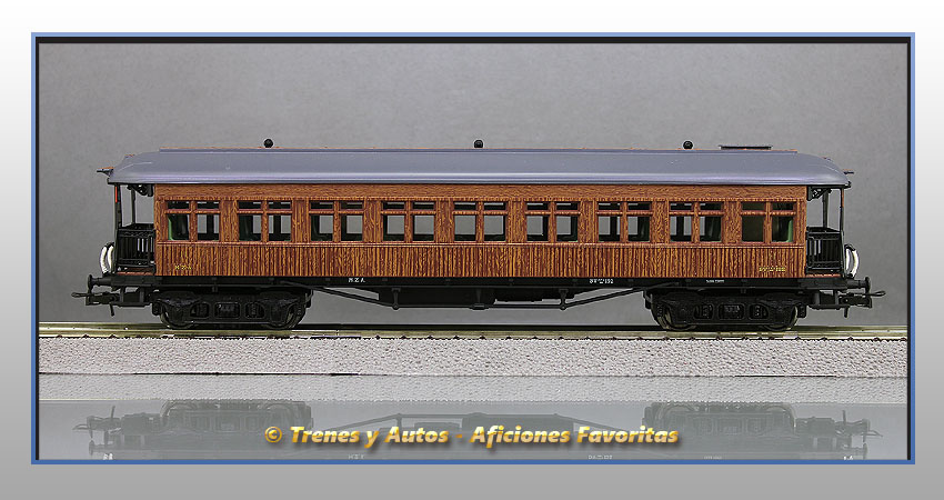 Coche pasajeros costa BW-152 2ª Clase - MZA
