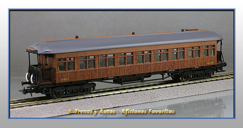 Coche pasajeros costa BW-152 2ª Clase - MZA