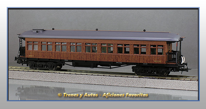 Coche pasajeros costa BW-152 2ª Clase - MZA