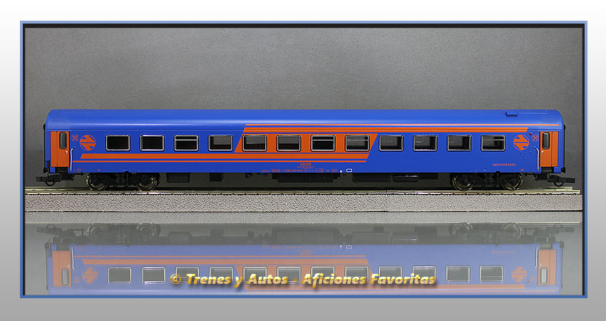Coche pasajeros Serie 9900 RRR-9907 Restaurante - Renfe