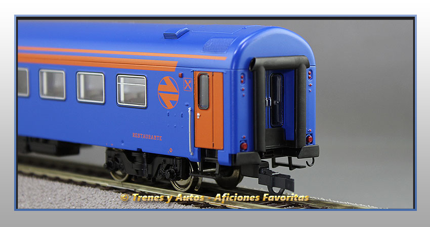 Coche pasajeros Serie 9900 RRR-9907 Restaurante - Renfe