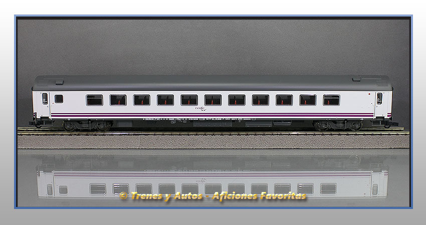 Coche pasajeros Serie 9000 A12t-9008 "Renfe Operadora" Clase 1ª Preferente - Renfe
