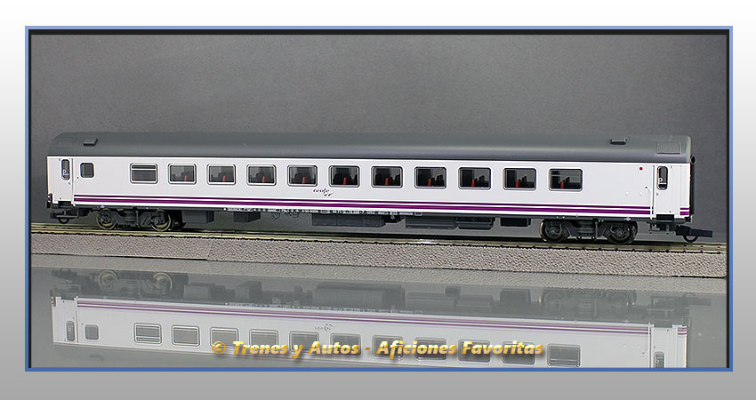 Coche pasajeros Serie 9000 A12t-9008 "Renfe Operadora" Clase 1ª Preferente - Renfe
