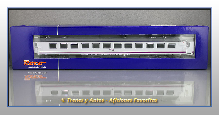 Coche pasajeros Serie 9900 Pantone RRRt-9907 Restaurante - Renfe