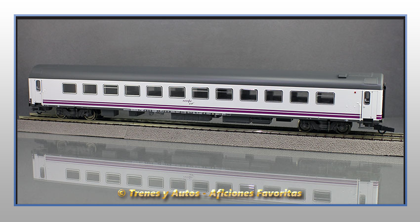 Coche pasajeros Serie 9900 Pantone RRRt-9907 Restaurante - Renfe