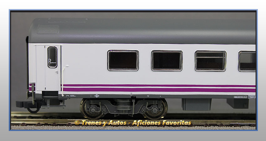 Coche pasajeros Serie 9900 Pantone RRRt-9907 Restaurante - Renfe