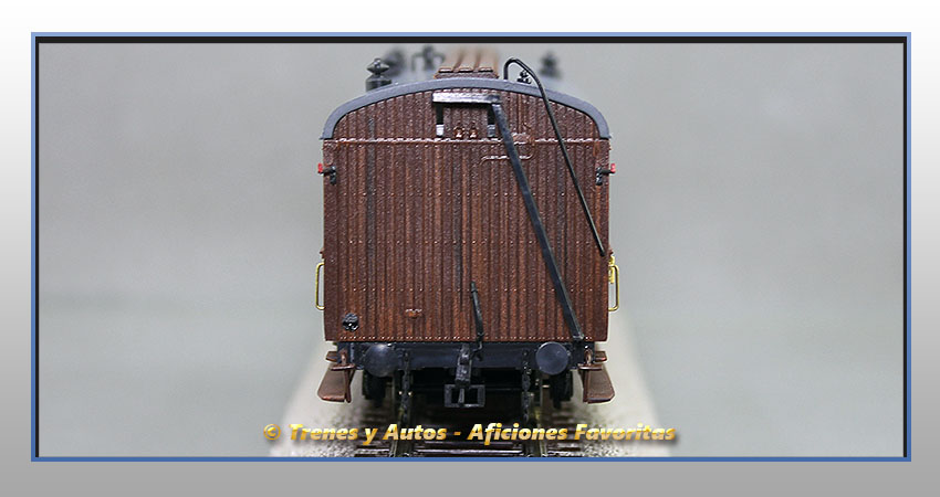 Coche pasajeros Serie 1678/1835 Chv-1832 3ª Clase - Renfe