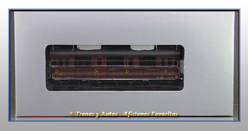 Coche pasajeros Serie 1678/1835 Bhv-1668 - Renfe