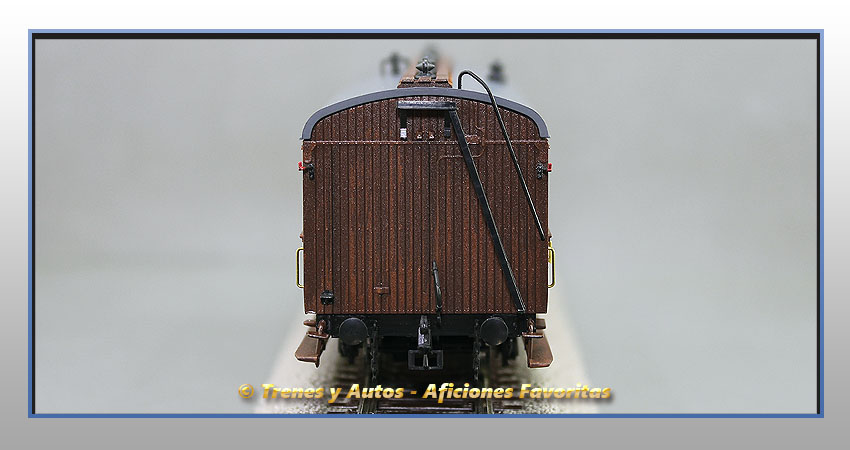 Coche pasajeros Serie 1678/1835 Bhv-1668 2ª Clase - Renfe