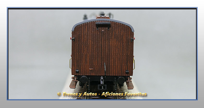 Coche pasajeros Serie 1678/1835 Bhv-1668 2ª Clase - Renfe