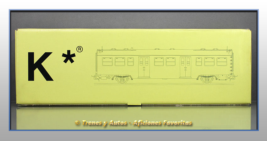 Coche pasajeros Serie 7000 "Yenkas" B-7001 - Renfe