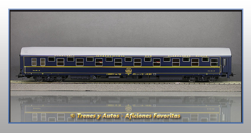 Set Expreso Costa Brava - Coche cama CIWL-5320 - Renfe