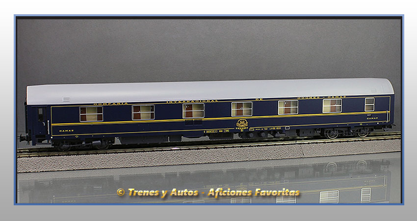 Set Expreso Costa Brava - Coche cama CIWL-5320 - Renfe