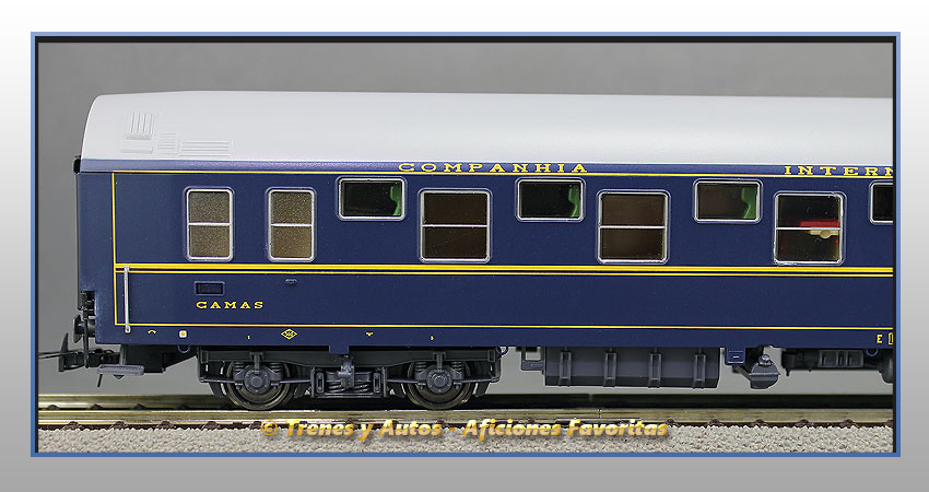 Set Expreso Costa Brava - Coche cama CIWL-5320 - Renfe