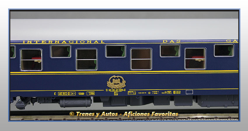 Set Expreso Costa Brava - Coche cama CIWL-5320 - Renfe