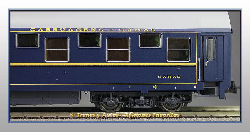 Set Expreso Costa Brava - Coche cama CIWL-5320 - Renfe