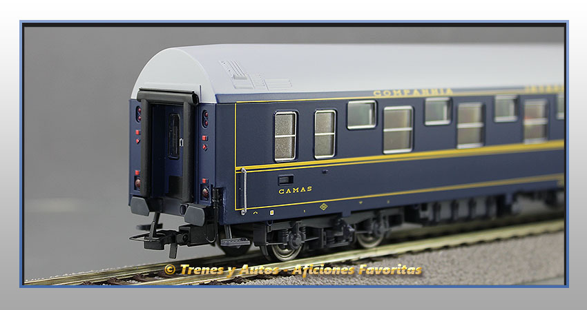 Set Expreso Costa Brava - Coche cama CIWL-5320 - Renfe