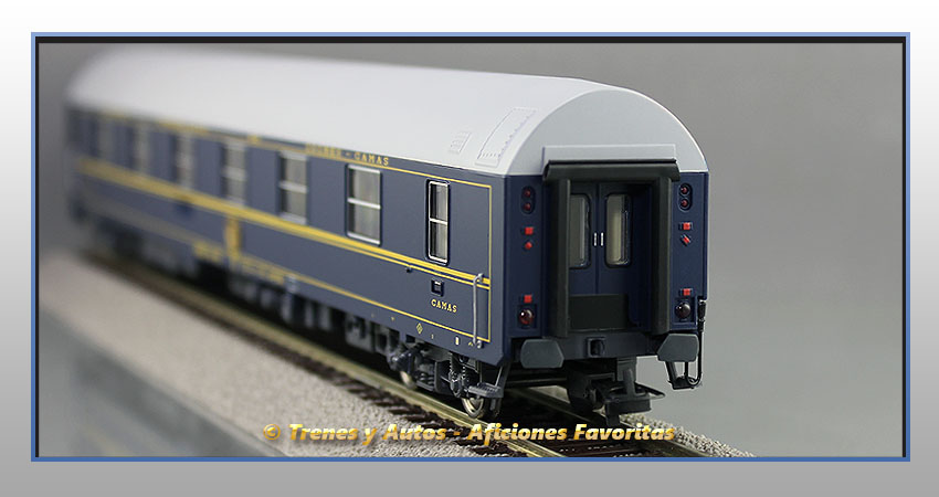 Set Expreso Costa Brava - Coche cama CIWL-5320 - Renfe