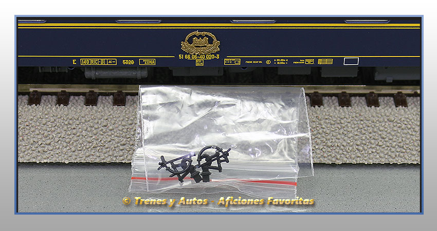 Set Expreso Costa Brava - Coche cama CIWL-5320 - Renfe(Complementos)