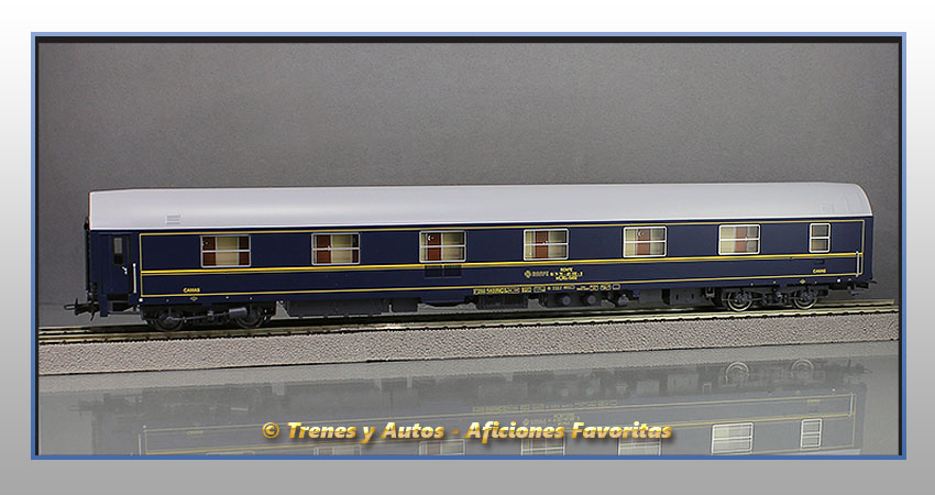 Set Expreso Costa Brava - Coche cama WL36x-5402 - Renfe