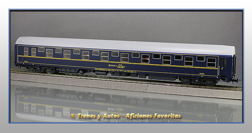 Set Expreso Costa Brava - Coche cama WL36x-5402 - Renfe