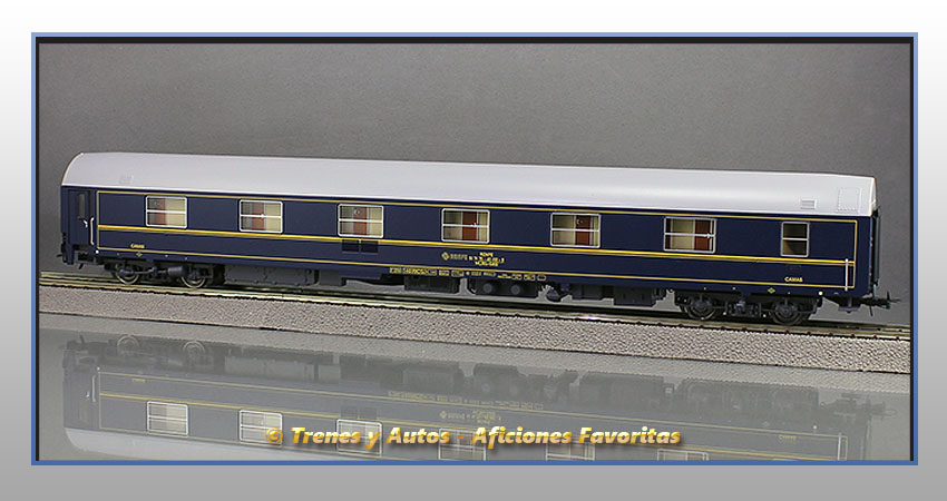 Set Expreso Costa Brava - Coche cama WL36x-5402 - Renfe