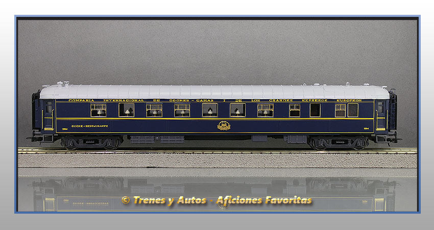 Set Expreso Costa Brava - Coche Restaurante WR-3394- Renfe